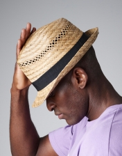 Cappello Straw Summer Trilby 