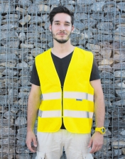Safety Vest with Zipper "Cologne" 