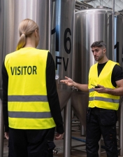 Gilet Safety VISITOR/SECURITY 