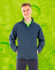 Men's Recycled 2-Layer Printable Softshell Jacket 