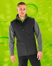Men's Recycled 2-Layer Printable Softshell B/W 